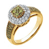 14K Yellow Gold 1 1/8 CTW Diamond Engagement Ring (Size 6)