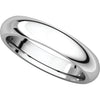 Sterling Silver 4mm Comfort Fit Band, Size 9.5