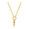14k Yellow Gold "Amore" 16.25" Necklace