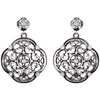 Sterling Silver 1/3 CTW Diamond Filigree Earrings