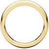 14k Yellow Gold 6mm Heavy Comfort Fit Band, Size 12
