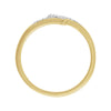 14k Yellow Gold 1/10 CTW Diamond Ring