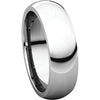Sterling Silver 6mm Comfort Fit Band, Size 10