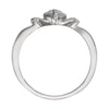 Sterling Silver The Gift Wrapped Heart® Ring Size 6