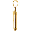 14k Yellow Gold .01 CT Diamond Locket
