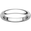 Platinum 3mm Heavy Comfort Fit Band, Size 7
