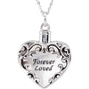 Forever Loved Ash Holder Necklace in Sterling Silver
