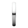 Sterling Silver 3mm Half Round Band, Size 6