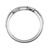 Platinum 1/6 CTW Diamond Band, Size 7
