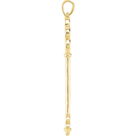 14k Yellow Gold Mother's Key® Pendant