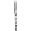 Sterling Silver Double Heart Chain Slide