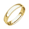 04.00 mm Light Comfort-Fit Milgrain Band in 14K Yellow Gold ( Size 11 )