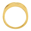 14k Yellow Gold 8.25mm Men's Claddagh Band, Size 11