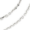 Sterling Silver 1.75mm Solid Diamond-Cut Cable 16" Chain