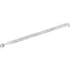 8 mm Curb Chain in Sterling Silver ( 16 Inch )