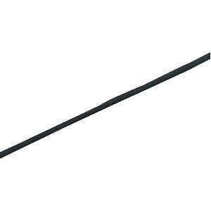 Dark Grey Satin 16" Cord with Sterling Silver Lobster clasp