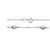 Sterling Silver 3mm Flower 10" Anklet