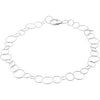 Sterling Silver Twisted Link 18" Chain