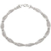 Braided Mesh Necklace in Sterling Silver ( 17.00-Inch )
