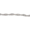 Sterling Silver 10.94mm Braided Mesh 7.5" Chain
