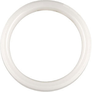White Ceramic & 14k Yellow Gold 1/10 CTW Diamond 8mm Band Size 7