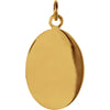 14k Yellow Gold 15x11mm St. Anthony of Padua Medal