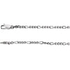 Figaro Chain with Lobster Clasp in Sterling Silver ( 18 Inch )