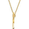 14k Yellow Gold Star 16" Necklace