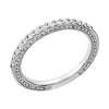 14k White Gold 1/3 ctw. Diamond Band, Size 7