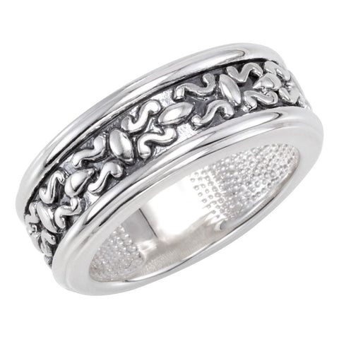 Sterling Silver Band, Size 7