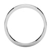 Sterling Silver 4mm Flat Band, Size 12