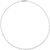 5 CTW Diamond 18-Inch Necklace in 14K White Gold