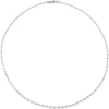 5 CTW Diamond 18-Inch Necklace in 14K White Gold