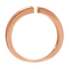 14k Rose Gold Freeform Ring, Size 7