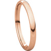 14k Rose Gold 2mm Light Comfort Fit Band, Size 9