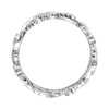14k White Gold 1/4 CTW Diamond Eternity Band Size 5
