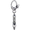 Sterling Silver Enamel Shooting Star Charm