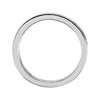 14k White Gold 3/8 CTW Diamond Stackable Ring, Size 7