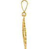 14k Yellow Gold Metal Fashion Pendant