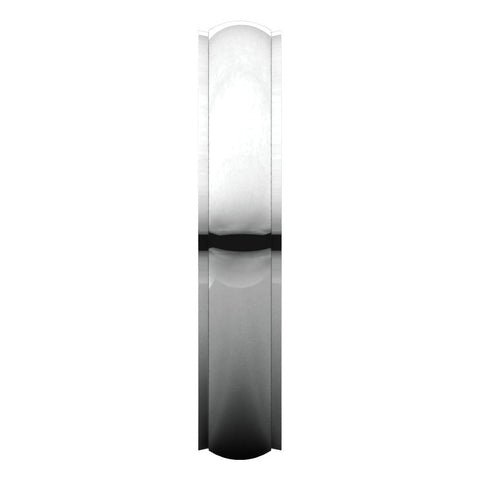 14k White Gold 4mm Comfort Fit Edge Band , Size 8