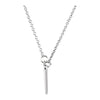 14k White Gold "Lucky" 16.4" Necklace