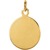 14k Yellow Gold 12mm St. Anthony Medal