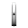 14k White Gold 4mm Double Milgrain Comfort Fit Band, Size 13