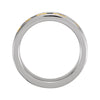 14K White/14k Yellow Gold Etruscan-Inspired Band, Size 5.5