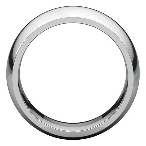 Sterling Silver 10mm Comfort Fit Band, Size 10