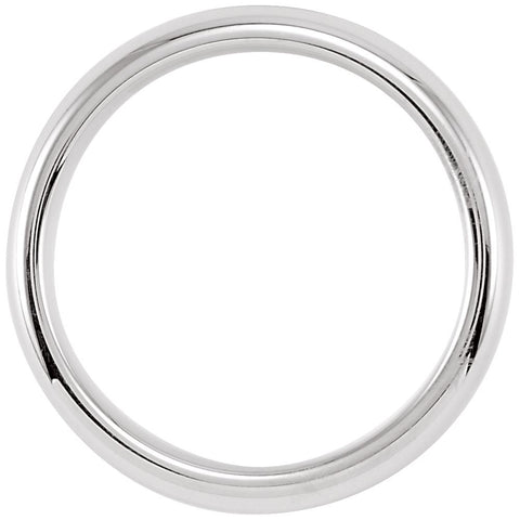 Cobalt 6mm Slightly Domed Band Size 11.5