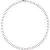 Sterling Silver 6.25mm Ring Link Chain 18" Chain
