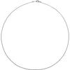 Platinum 1mm 18" Rolo Chain with Lobster Clasp