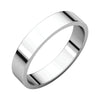 Sterling Silver 4mm Flat Band (Size 6.5)