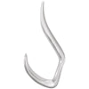 14k White Gold Freeform Pendant